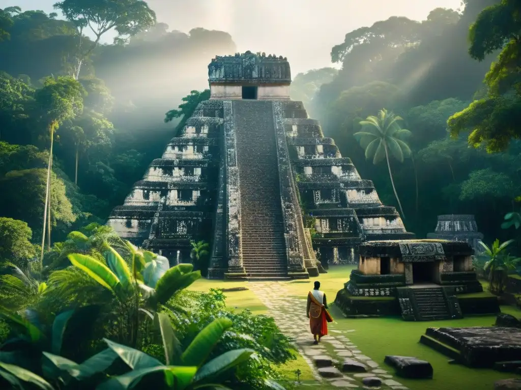 Ruinas Mayas ancestrales: descubriendo secretos perdidos en la selva Descubre las Tecnologías mayas olvidadas herencia cultural entre ruinas y naturaleza