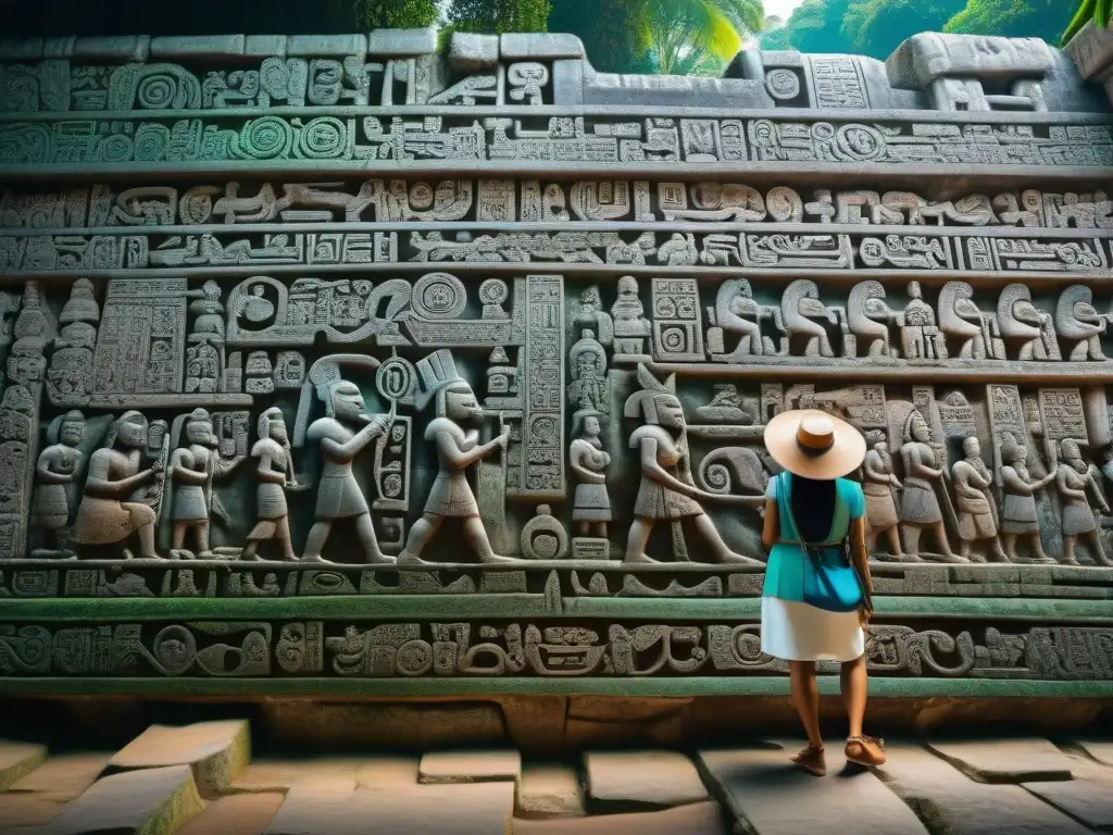 Descubre el tesoro oculto de la civilización maya en las inscripciones del Templo de las Inscripciones en Palenque