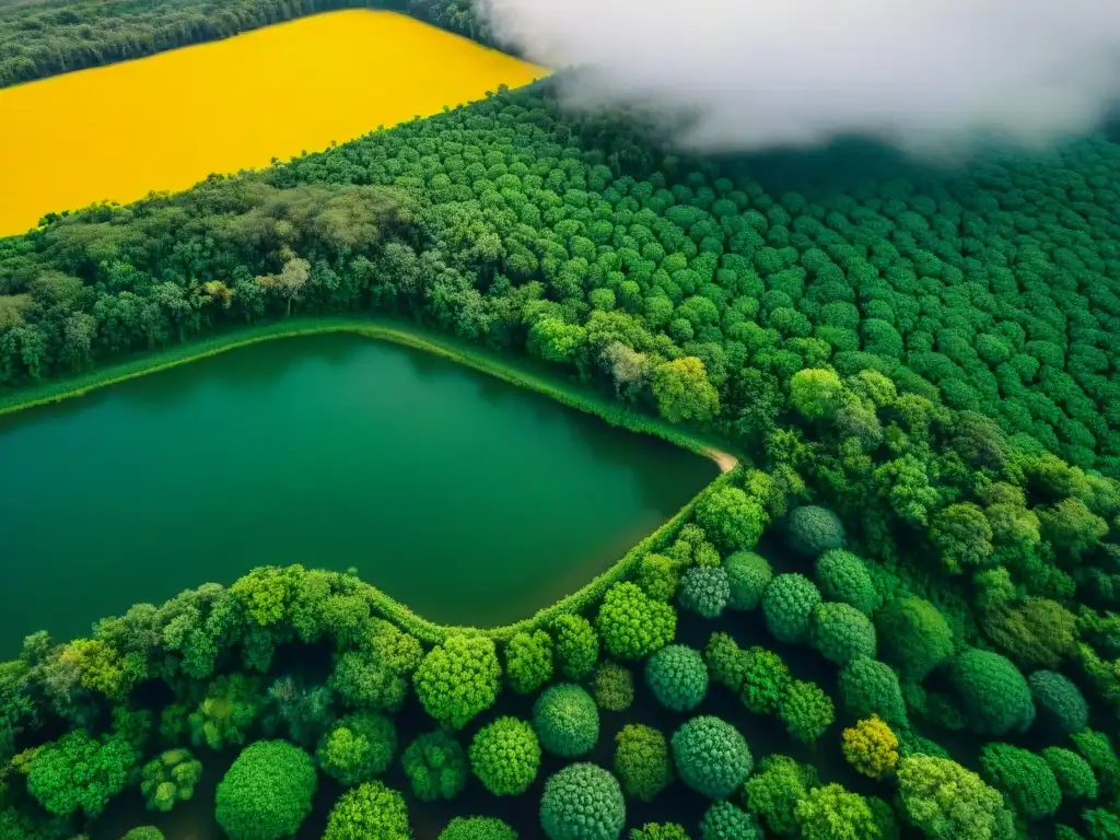 Vibrante vida cotidiana en campos de la Península de Yucatán, con agricultura y la cosmología maya