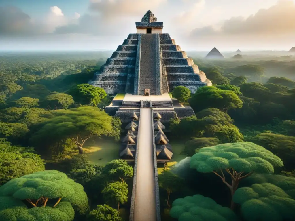 Exploración virtual detallada de Coba: pirámides y selva Exploración virtual de la civilización maya a través de Coba, con detalle y realismo